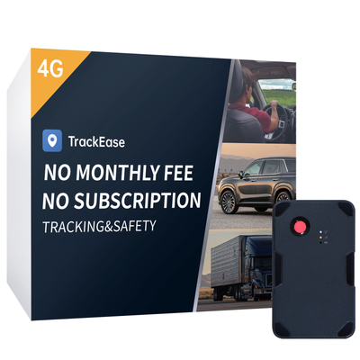 GPS Tracker for Vehicles, No Monthly Fee, No Subscription, Real-Time Location, Long Battery Life, Hidden Magnetic Tracking Device for Cars, Trip History, GeoFence, Driving Alerts, Global Coverage