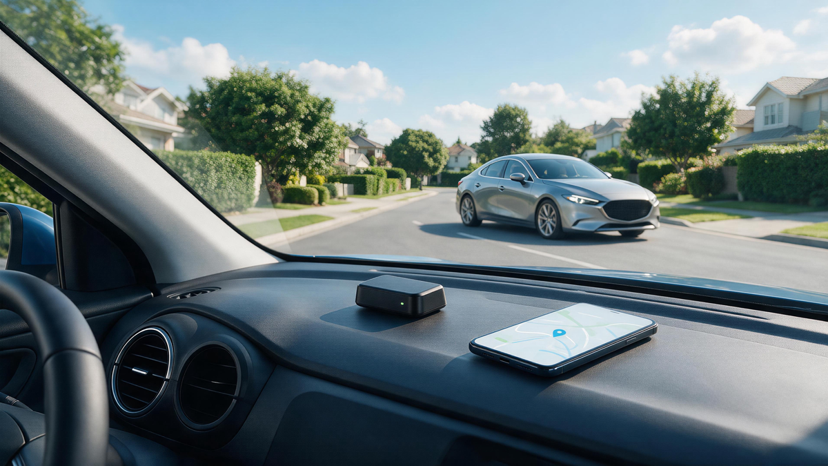 GPS tracker for cars accuracy factors including signal, update interval, and vehicle placement