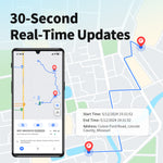 GPS Tracker for Vehicles, No Monthly Fee, No Subscription, Real-Time Location, Long Battery Life, Hidden Magnetic Tracking Device for Cars, Trip History, GeoFence, Driving Alerts, Global Coverage